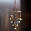 handicrafted Decorative Wall/Door/Window Hanging Bells Wind Chimes Showpiece for Home Decor, Wall Decor, Pooja Room Temple, Diwali Gift, Corporate Gift