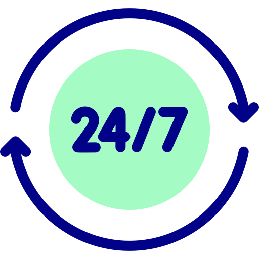 24 X 7 Support